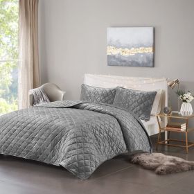 Velvet Quilt Set - as Pic