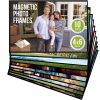 10 pack 4x6 inch Magnetic Picture Frames for Refrigerator Magnet Picture Frames for Fridge Magnetic Picture Holder - Juzari