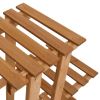Plant Stand 32.7"x9.8"x32.7" Firwood - Brown