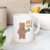 Number One Dad Bear Coffee Tea Mug - One Size