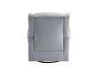 ACME Zeger Swivel Chair w/Glider , Gray Fabric LV00924 - as Pic