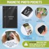 10 pack 4x6 inch Magnetic Picture Frames for Refrigerator Magnet Picture Frames for Fridge Magnetic Picture Holder - Juzari