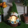Gnome Night Solar Light Flower Decor Dimming Built-in Photoreceptor System Automatic Garden Decoration Fairy Desk Solar Light - C