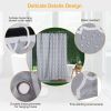 Shower Curtain Waterproof 70x70' Inches Bathroom Shower Drape Liner Print Polyester Fabric Bathroom Curtain - Gray