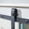 5-layer toilet bathroom Wood Wall-Mounted Storage Cabinet