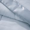 Lightweight Down Alternative Blanket with Satin Trim - as Pic