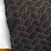 [Fatal Attraction-2] Vermicelli-Quilted Patchwork Plaid Quilt Set Twin - ONITIVA-QTS01065BK-1