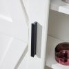 5-layer toilet bathroom Wood Wall-Mounted Storage Cabinet