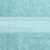 Basic Solid 18-Piece Bath Towel Set Collection - Aqua