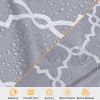 Shower Curtain Waterproof 70x70' Inches Bathroom Shower Drape Liner Print Polyester Fabric Bathroom Curtain - Gray
