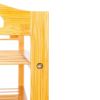 Bamboo Shoe Rack 4-Tier Entryway Shoe Shelf Storage Organizer for Home & Office Easy to Assemble Wood Color - Wood Color