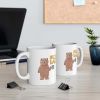 Number One Dad Bear Coffee Tea Mug - One Size