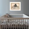 "Gone Fishing" by Mary June, Ready to Hang Framed Print, White Frame - as Pic